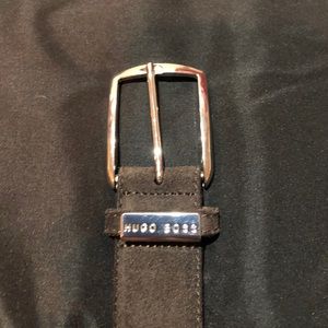 Hugo boss leather belt